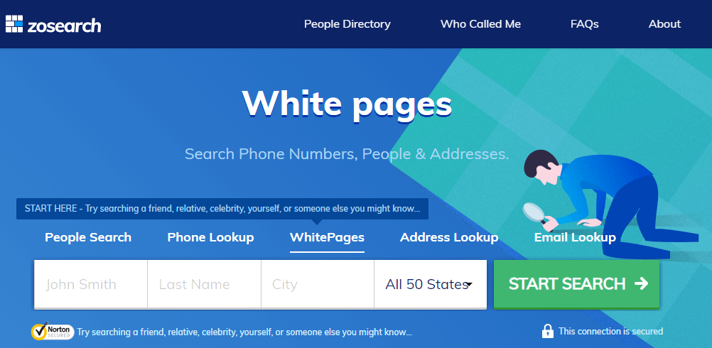 Zosearch Whitepages Review 2020